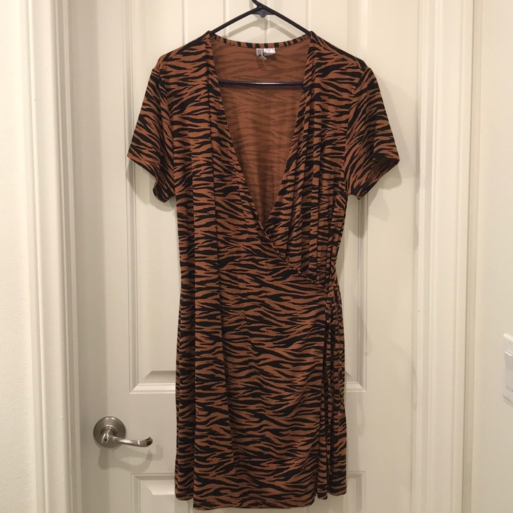 H&M wrap dress xl